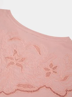 Tee-shirt en maille femme orchidee MAHIATEE