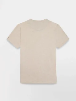Tee-shirt en maille homme beige chine BLAKETEE