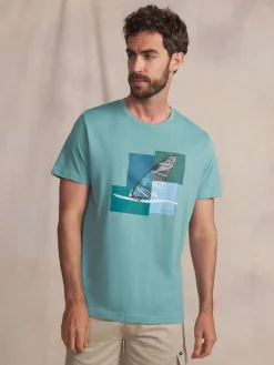 Tee-shirt en maille homme mangrove GREIGTEE