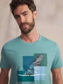 Tee-shirt en maille homme mangrove GREIGTEE