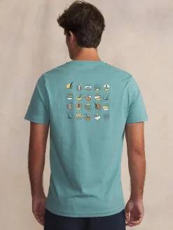 Tee-shirt en maille homme mangrove TAREKTEE