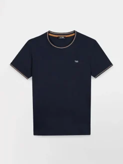 Tee-shirt en maille homme navy DARELTEE