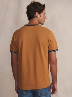 Tee-shirt en maille homme teck DARELTEE