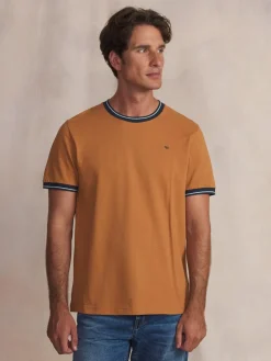 Tee-shirt en maille homme teck DARELTEE