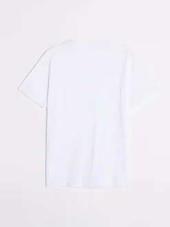 Tee-Shirt Homme Coton Recyclé Blanc PIERETEE