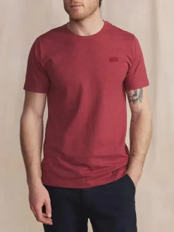 Tee Shirt Homme Manches Courtes Rouge PIERETEE