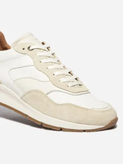 Tennis en cuir homme off-white STEFANO