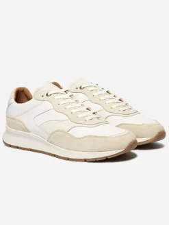 Tennis en cuir homme off-white STEFANO