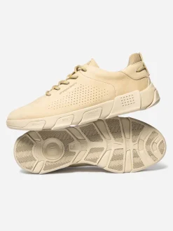 Tennis en cuir homme sable JAZAIRY