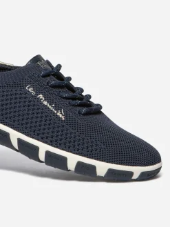 Tennis en toile femme navy et gold JAZARIA