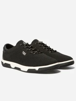 Tennis en toile homme noir GUEKNIT