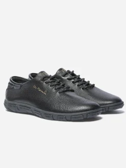 Tennis Femme Confort Cuir Marine