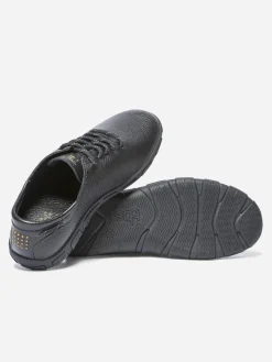 Tennis Femme Confort Cuir Marine