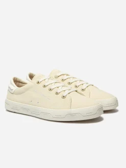Tennis Femme Coton Recyclé Blanc LANZARA