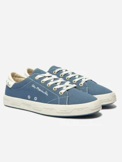 Tennis Femme Coton Recyclé Bleu LANZARA
