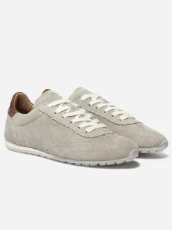 Tennis femme cuir beige ESTRELA