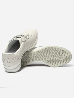 Tennis Femme Cuir Fabrication française Blanc BIBLIO