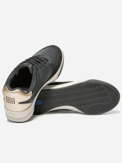 Tennis Femme Cuir Navy CORALIE