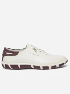 Tennis Femme Textile Blanc et Synagot JAZLACE