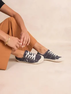 Tennis Femme Textile Bleu OPIACE