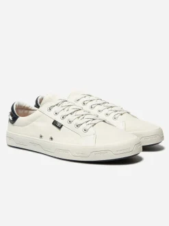Tennis Homme Coton Recyclé Blanc LANZARO