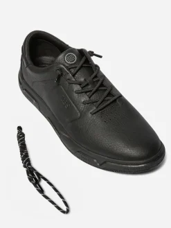 Tennis Homme cuir Noir GELAZZY
