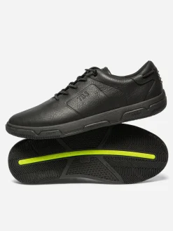 Tennis Homme cuir Noir GELAZZY
