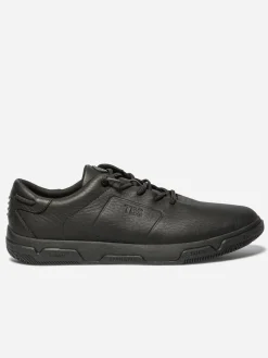 Tennis Homme cuir Noir GELAZZY