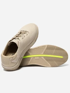 Tennis Homme Légères Textile Recyclé Beige