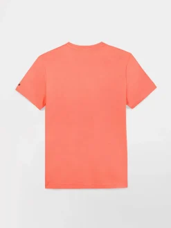 T-shirt Homme Coupe Ajustée Jersey Rouge SOHANTEE