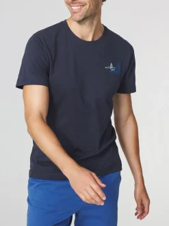 T-shirt Homme Marine SOHANTEE