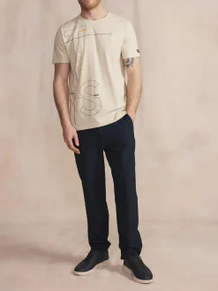 T-Shirt Manches courtes Chaux Manches Courtes Beige JAMAITEE