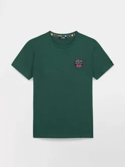 T-Shirt Trefle Manches Courtes Vert IZZARTEE
