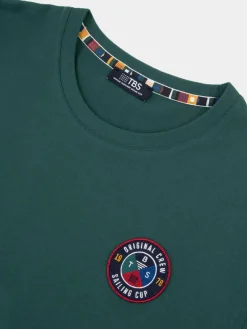 T-Shirt Trefle Manches Courtes Vert IZZARTEE