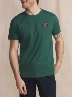 T-Shirt Trefle Manches Courtes Vert IZZARTEE