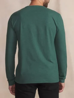 T-Shirt Trefle Manches Longues Vert PIERELON