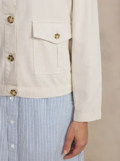 Veste femme ecru MADIEVES