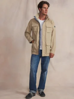 Veste Homme Col montant Beige JAMALVES