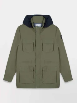 Veste Homme Col montant Vert JAMALVES