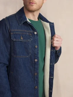 Veste Indigo Avec Manches Bleu MANKIVES