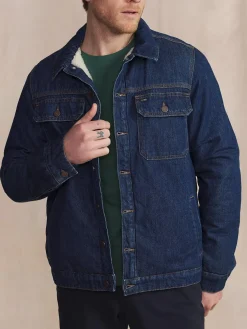 Veste Indigo Avec Manches Bleu MANKIVES