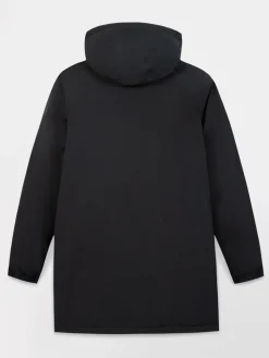 Veste Longue Homme Intérieur Sherpa Imperméable Noir ULRYKVES
